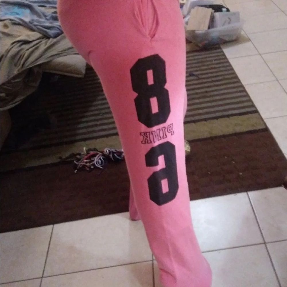 ISO VS Pink 86 sweat pants size XL